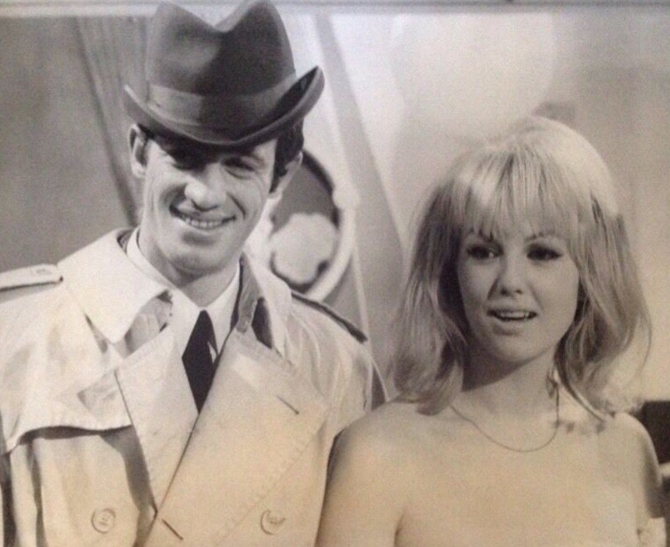 Avec Jean-Paul Belmondo